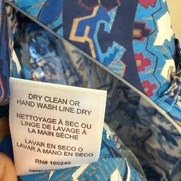 Cara Cara Blue and White Paisley Midi Skirt - Picture 4 of 6